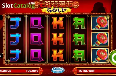 Скрин2. Emperor's Gold слот