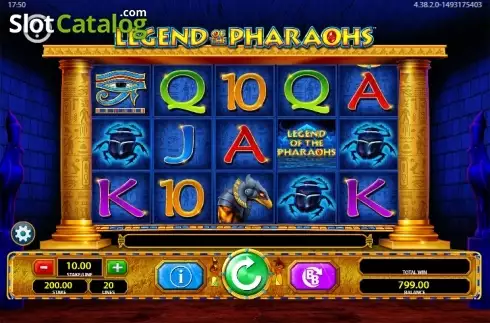 Скрин3. Legend of the Pharaohs слот