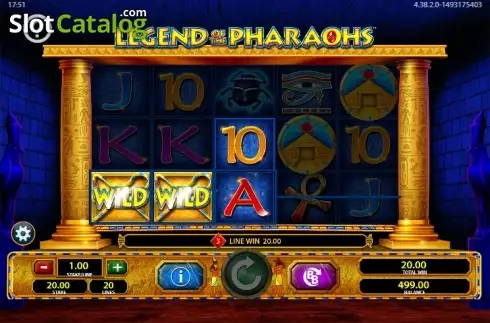 Скрин5. Legend of the Pharaohs слот