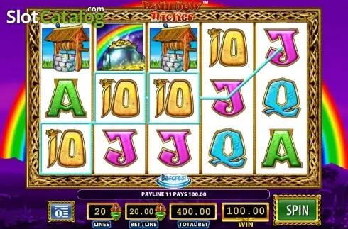 Скрин3. Rainbow Riches Original слот