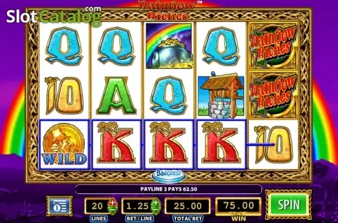 Скрин4. Rainbow Riches Original слот