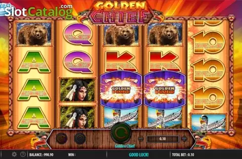 Скрин4. Golden Chief слот