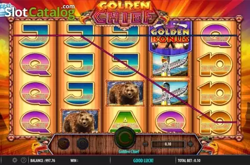 Скрин7. Golden Chief слот