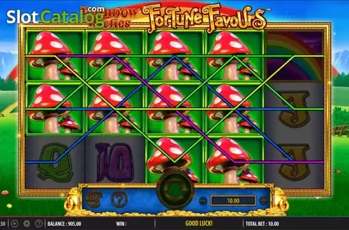 Скрин5. Rainbow Riches Fortune Favours слот
