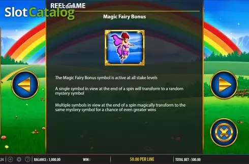Скрин9. Rainbow Riches Fortune Favours слот