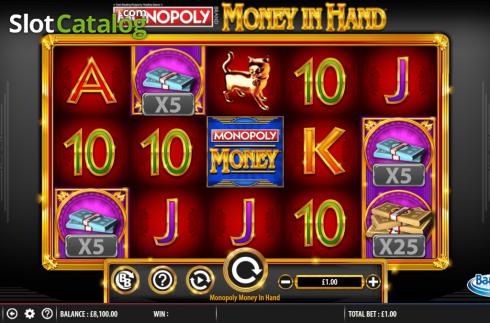 Скрин2. MONOPOLY Money in Hand слот
