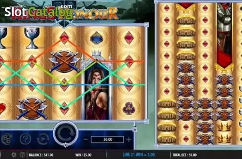 Скрин2. King's Honour слот