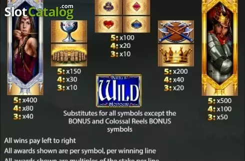 Скрин6. King's Honour слот