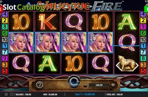 Скрин3. Valkyrie Fire слот