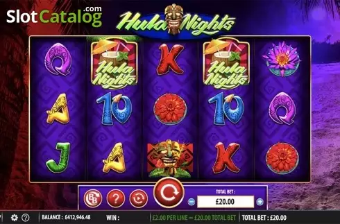 Скрин2. Hula Nights слот