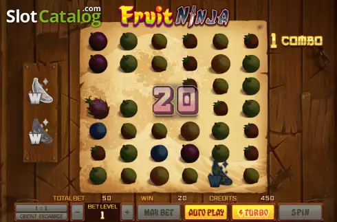 Скрин3. Fruit Ninja слот