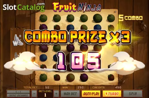 Скрин4. Fruit Ninja слот
