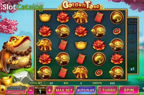 Скрин2. Golden Toad (Bbin) слот