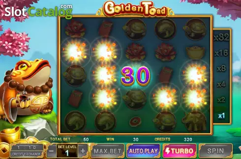 Скрин4. Golden Toad (Bbin) слот