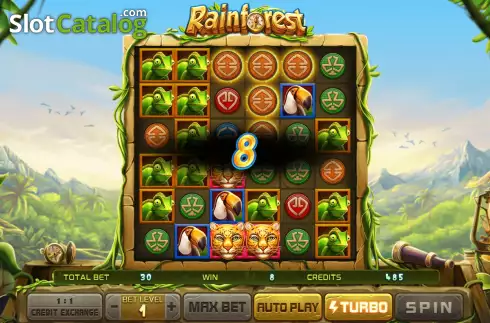 Скрин3. Rainforest слот