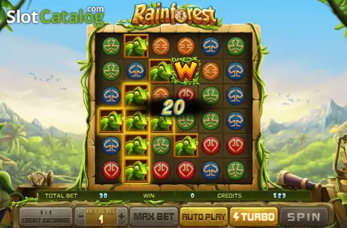 Скрин4. Rainforest слот