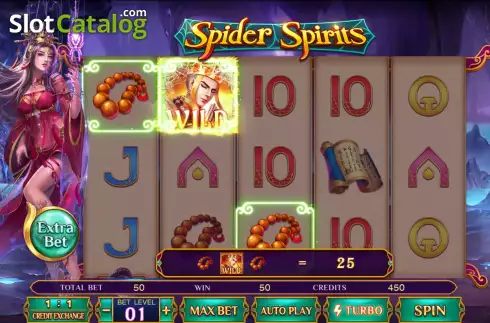 Скрин3. Spider Spirits слот