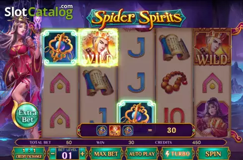 Скрин4. Spider Spirits слот