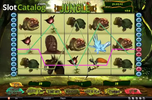 Скрин3. Prehistoric Jungle (Bbin) слот