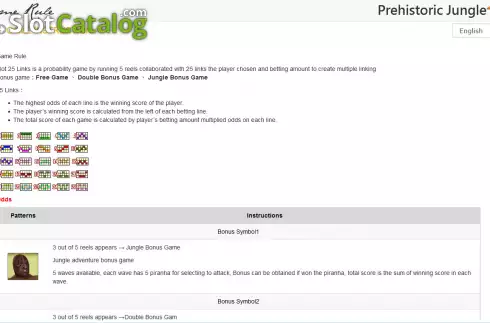 Скрин5. Prehistoric Jungle (Bbin) слот