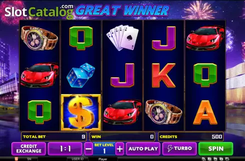 Скрин2. Great Winner слот
