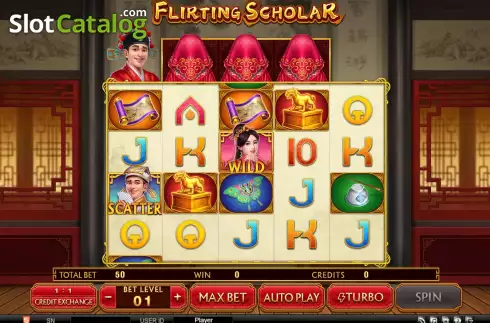 Скрин2. Flirting Scholar (Bbin) слот