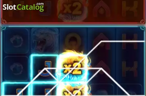 Скрин4. Dragon and Tiger Fighting слот