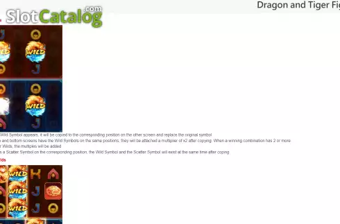 Скрин6. Dragon and Tiger Fighting слот