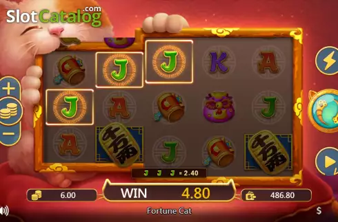 Скрин3. Fortune Cat (Bbin) слот