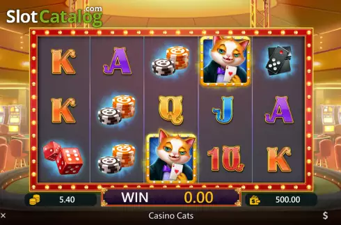 Скрин2. Casino Cats слот