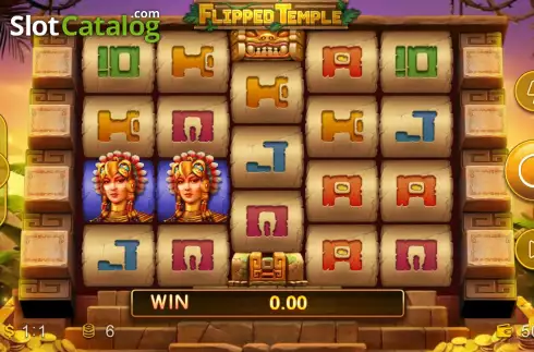 Скрин2. Flipped Temple слот