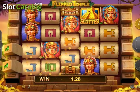 Скрин3. Flipped Temple слот