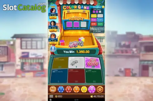 Скрин5. Color Game (Bbin) слот