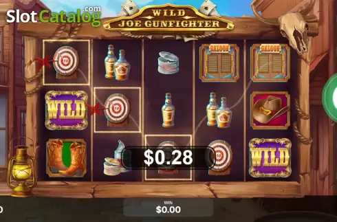 Скрин3. Wild Joe Gunfighter слот