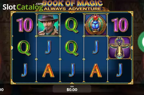 Скрин2. Book of Magic: Always Adventure слот
