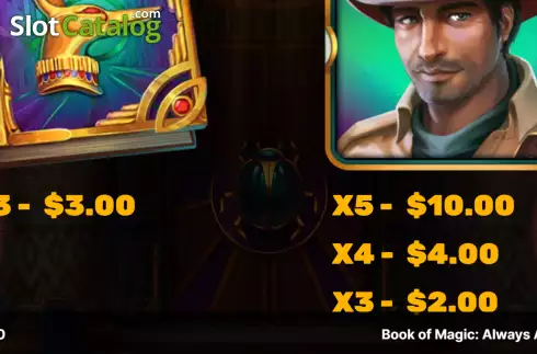 Скрин9. Book of Magic: Always Adventure слот