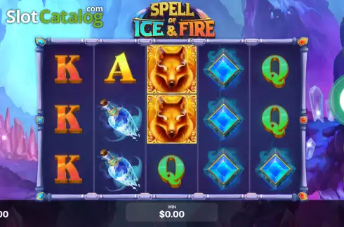 Скрин2. Spell of Ice and Fire слот