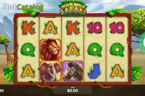 Скрин2. Wild Wild Safari слот