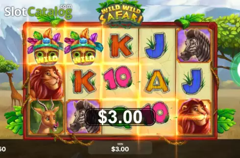 Скрин4. Wild Wild Safari слот