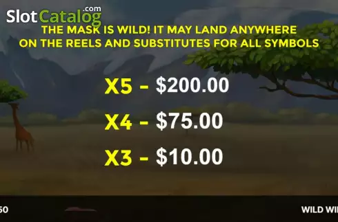 Скрин6. Wild Wild Safari слот