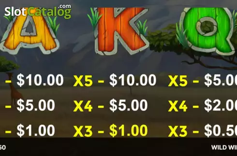 Скрин9. Wild Wild Safari слот