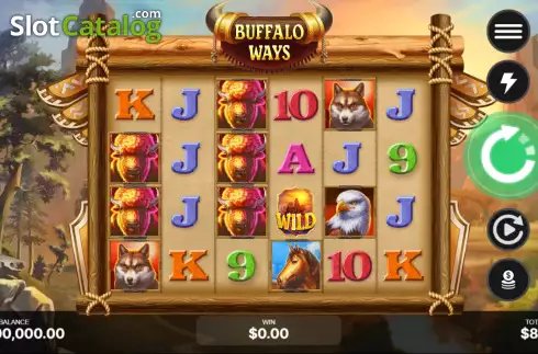 Скрин2. Buffalo Ways (Begames) слот