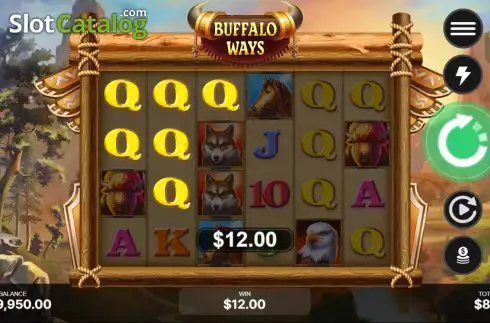 Скрин4. Buffalo Ways (Begames) слот