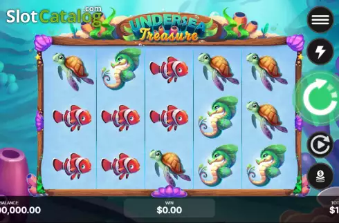 Скрин2. Undersea Treasure (Begames) слот