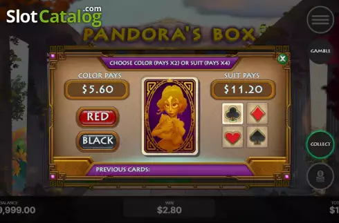 Скрин5. Pandora’s Box (Begames) слот