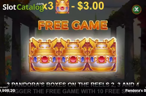 Скрин7. Pandora’s Box (Begames) слот