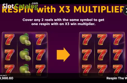 Скрин7. Respin The Win слот