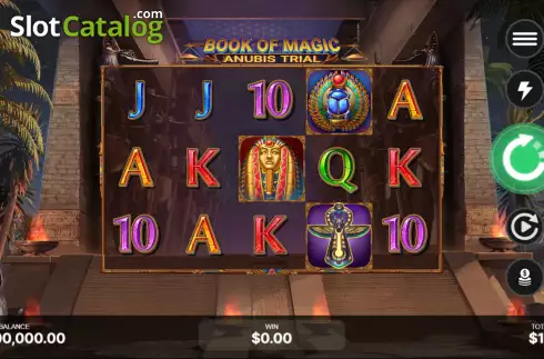 Скрин2. Book of Magic: Anubis Trial слот