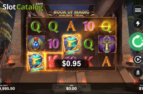 Скрин4. Book of Magic: Anubis Trial слот
