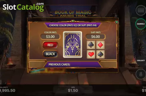 Скрин5. Book of Magic: Anubis Trial слот